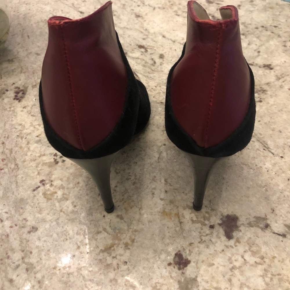 Zara Snakeskin Multicolored Booties Nwot 38 - image 4